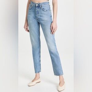 AGOLDE Fen High Rise Relaxed Tapered Jeans